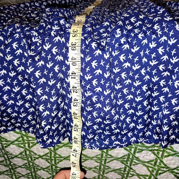 Ana & Rosa blue white bird dress - Picture 7 of 9